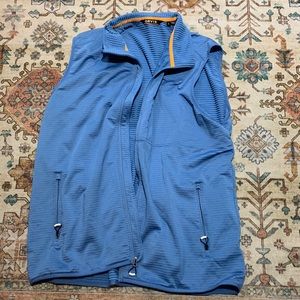 Orvis blue vest